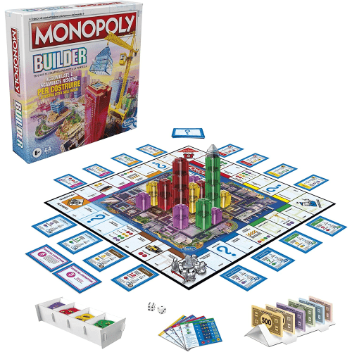 HASBRO MONOPOLY BUILDER BOARD GAME HASBRO MONOPOLY BUILDER BOARD GAME